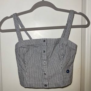 HOLLISTER STRIPED TANK TOP